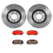 Brembo Brembo Disc Brake Pad and Rotor Kits KT00480 Autofit