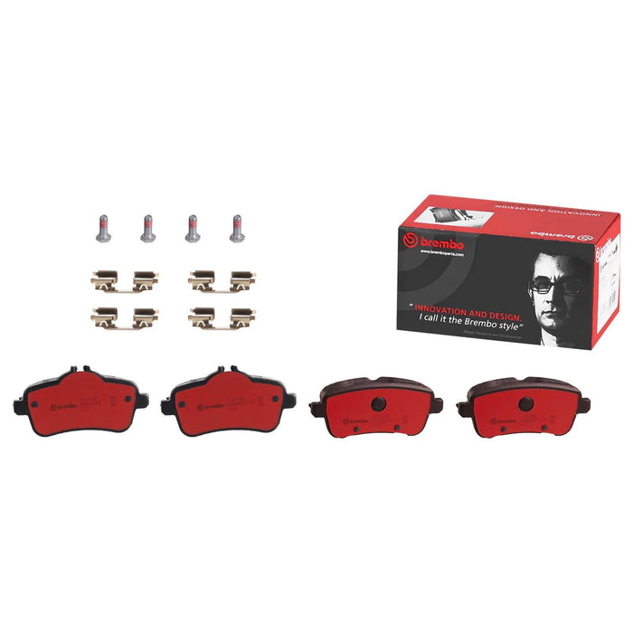 Brembo Brembo Disc Brake Pad and Rotor Kits KT00484 Autofit