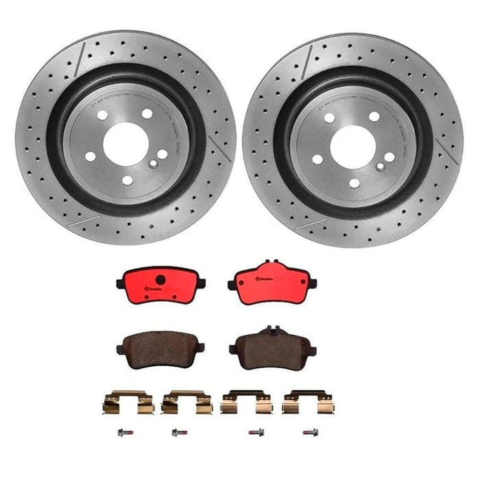 Brembo Brembo Disc Brake Pad and Rotor Kits KT00484 Autofit