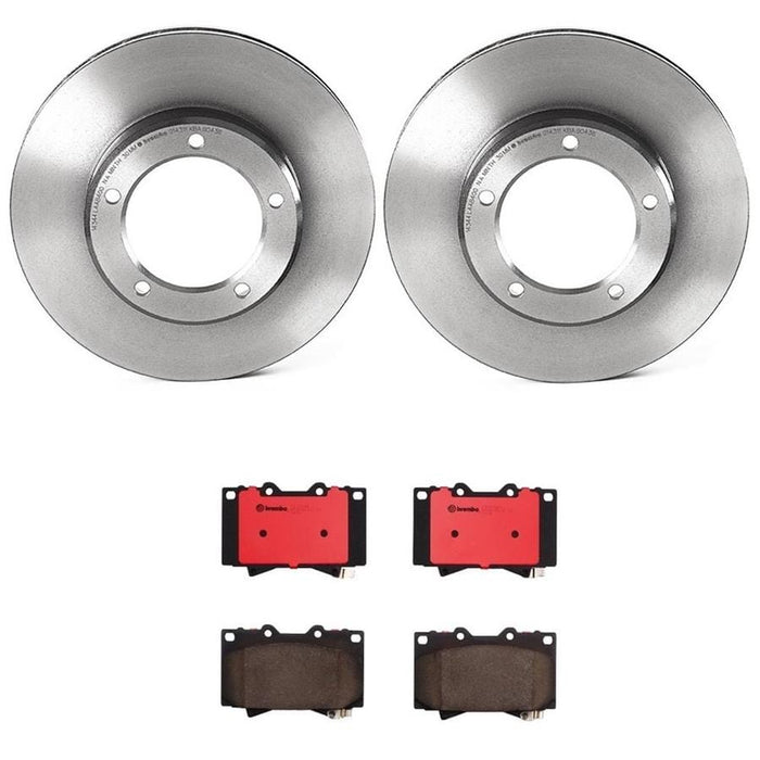 Brembo Brembo Disc Brake Pad and Rotor Kits KT00485 Autofit