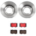 Brembo Brembo Disc Brake Pad and Rotor Kits KT00485 Autofit