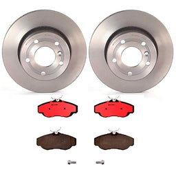 Brembo Brembo Disc Brake Pad and Rotor Kits KT00490 Autofit