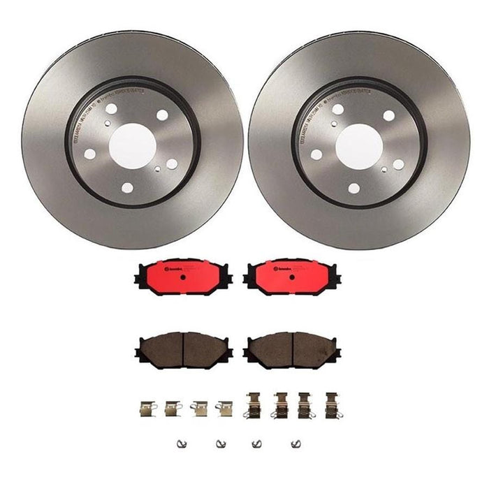 Brembo Brembo Disc Brake Pad and Rotor Kits KT00499 Autofit