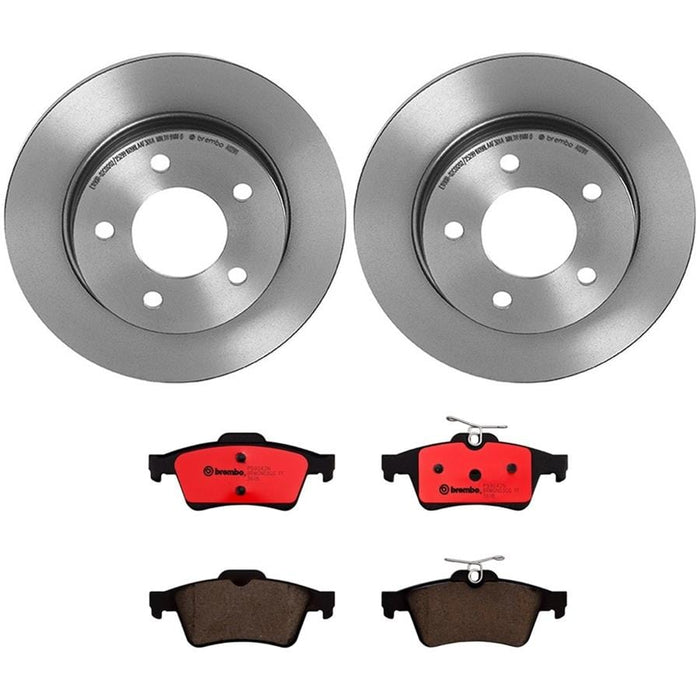 Brembo Brembo Disc Brake Pad and Rotor Kits KT00512 Autofit