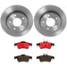 Brembo Brembo Disc Brake Pad and Rotor Kits KT00512 Autofit