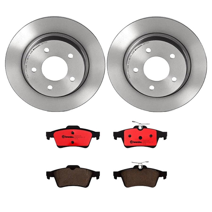 Brembo Brembo Disc Brake Pad and Rotor Kits KT00513 Autofit