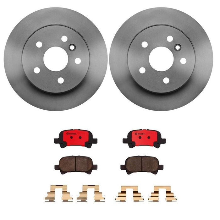 Brembo Brembo Disc Brake Pad and Rotor Kits KT00526 Autofit