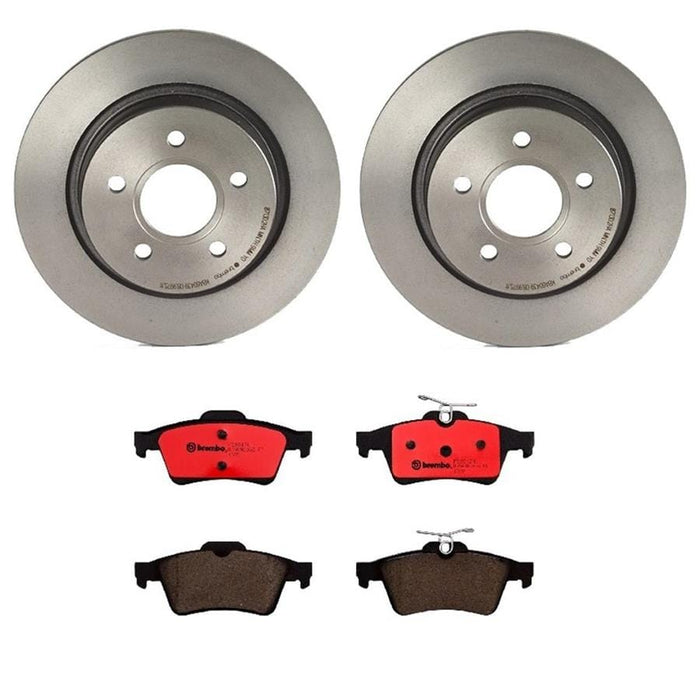 Brembo Brembo Disc Brake Pad and Rotor Kits KT00532 Autofit