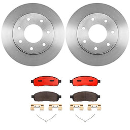 Brembo Brembo Disc Brake Pad and Rotor Kits KT00542 Autofit