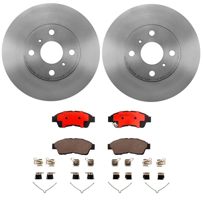 Brembo Brembo Disc Brake Pad and Rotor Kits KT00546 Autofit