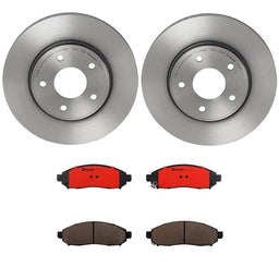 Brembo Brembo Disc Brake Pad and Rotor Kits KT00547 Autofit