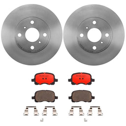 Brembo Brembo Disc Brake Pad and Rotor Kits KT00548 Autofit