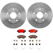 Brembo Brembo Disc Brake Pad and Rotor Kits KT00553 Autofit
