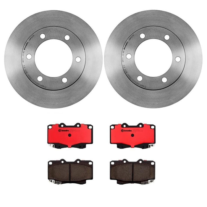 Brembo Brembo Disc Brake Pad and Rotor Kits KT00556 Autofit