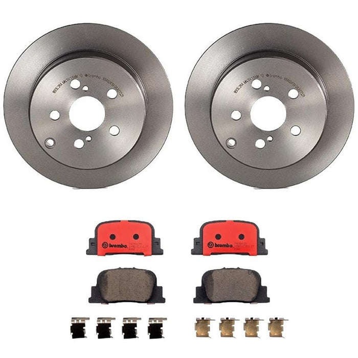 Brembo Brembo Disc Brake Pad and Rotor Kits KT00562 Autofit