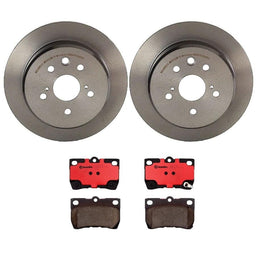 Brembo Brembo Disc Brake Pad and Rotor Kits KT00563 Autofit