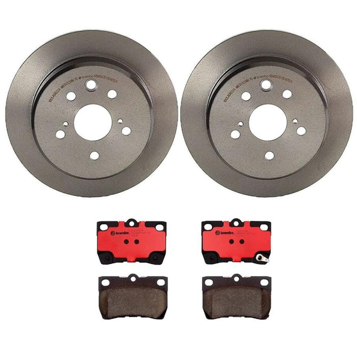 Brembo Brembo Disc Brake Pad and Rotor Kits KT00563 Autofit
