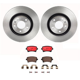 Brembo Brembo Disc Brake Pad and Rotor Kits KT00564 Autofit