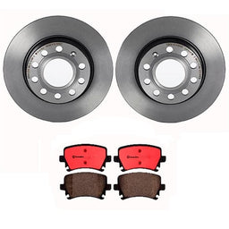 Brembo Brembo Disc Brake Pad and Rotor Kits KT00568 Autofit