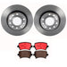 Brembo Brembo Disc Brake Pad and Rotor Kits KT00568 Autofit