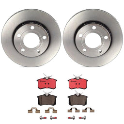 Brembo Brembo Disc Brake Pad and Rotor Kits KT00569 Autofit