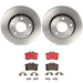 Brembo Brembo Disc Brake Pad and Rotor Kits KT00569 Autofit