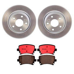 Brembo Brembo Disc Brake Pad and Rotor Kits KT00571 Autofit