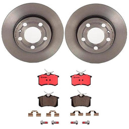 Brembo Brembo Disc Brake Pad and Rotor Kits KT00572 Autofit