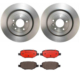 Brembo Brembo Disc Brake Pad and Rotor Kits KT00579 Autofit