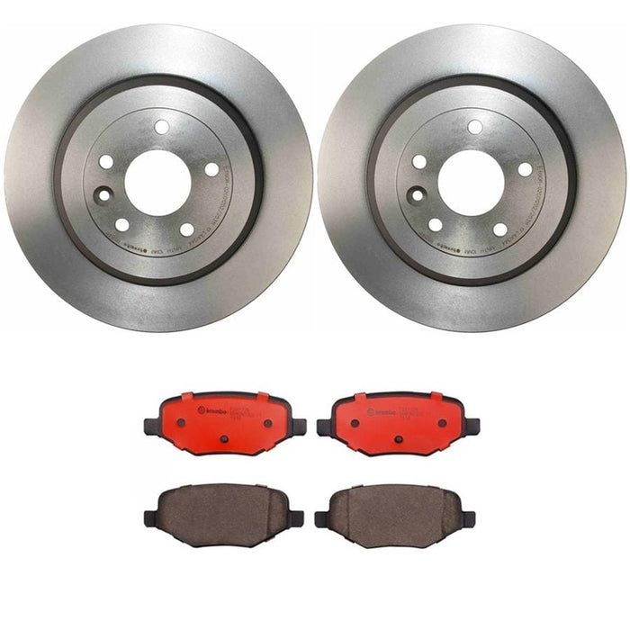 Brembo Brembo Disc Brake Pad and Rotor Kits KT00579 Autofit