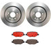 Brembo Brembo Disc Brake Pad and Rotor Kits KT00579 Autofit