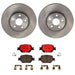 Brembo Brembo Disc Brake Pad and Rotor Kits KT00580 Autofit