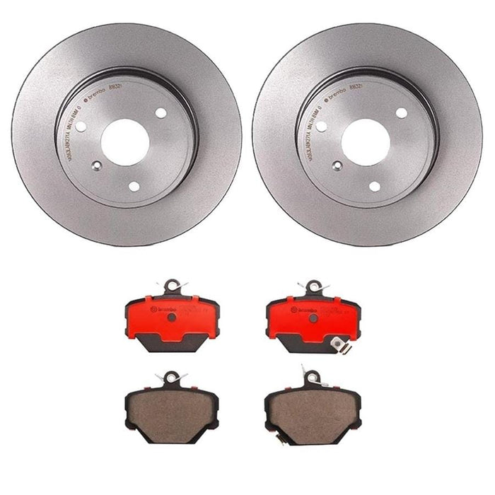 Brembo Brembo Disc Brake Pad and Rotor Kits KT00583 Autofit