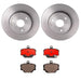 Brembo Brembo Disc Brake Pad and Rotor Kits KT00583 Autofit