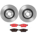 Brembo Brembo Disc Brake Pad and Rotor Kits KT00592 Autofit