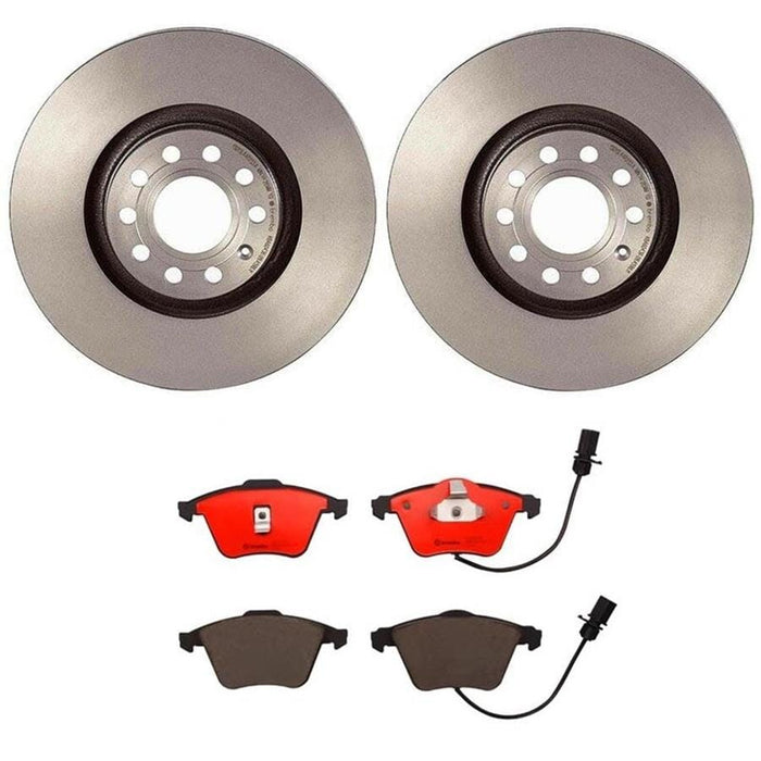Brembo Brembo Disc Brake Pad and Rotor Kits KT00593 Autofit
