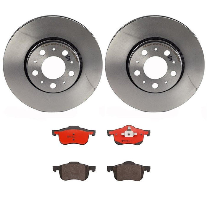 Brembo Brembo Disc Brake Pad and Rotor Kits KT00594 Autofit