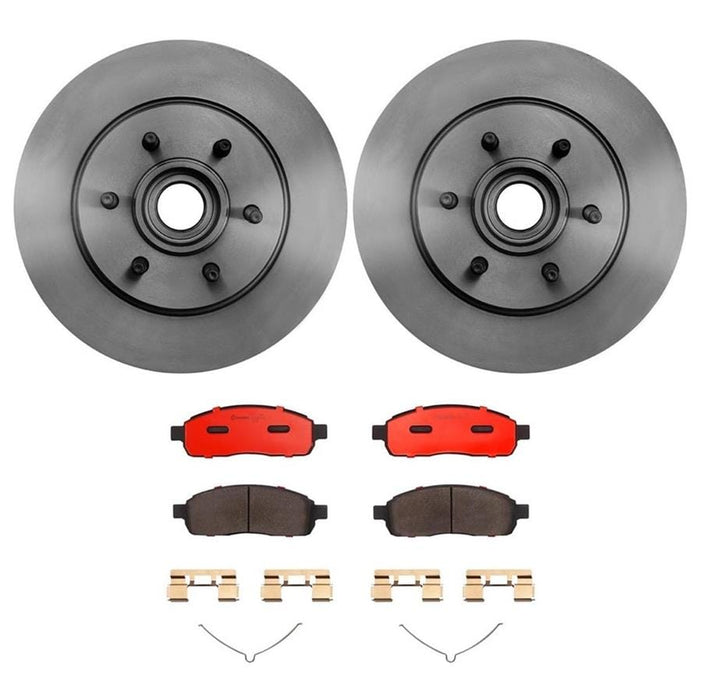 Brembo Brembo Disc Brake Pad and Rotor Kits KT00595 Autofit