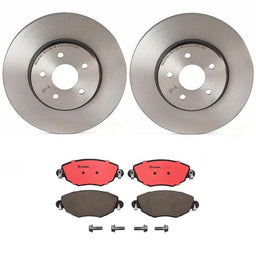 Brembo Brembo Disc Brake Pad and Rotor Kits KT00596 Autofit