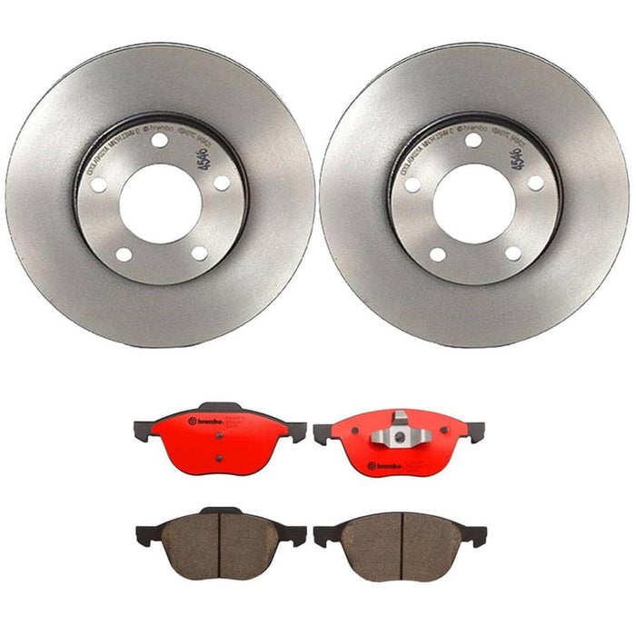 Brembo Brembo Disc Brake Pad and Rotor Kits KT00598 Autofit