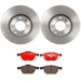 Brembo Brembo Disc Brake Pad and Rotor Kits KT00598 Autofit