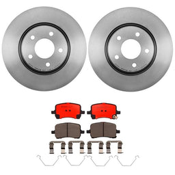 Brembo Brembo Disc Brake Pad and Rotor Kits KT00607 Autofit