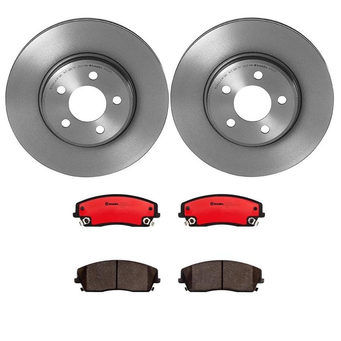 Brembo Brembo Disc Brake Pad and Rotor Kits KT00610 Autofit