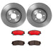 Brembo Brembo Disc Brake Pad and Rotor Kits KT00610 Autofit