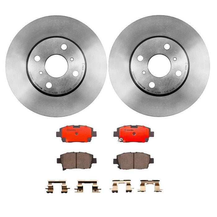 Brembo Brembo Disc Brake Pad and Rotor Kits KT00614 Autofit