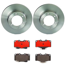Brembo Brembo Disc Brake Pad and Rotor Kits KT00615 Autofit