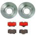 Brembo Brembo Disc Brake Pad and Rotor Kits KT00615 Autofit
