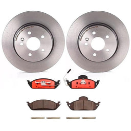 Brembo Brembo Disc Brake Pad and Rotor Kits KT00618 Autofit
