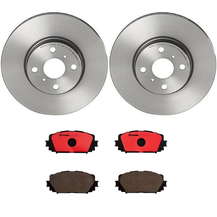 Brembo Brembo Disc Brake Pad and Rotor Kits KT00619 Autofit