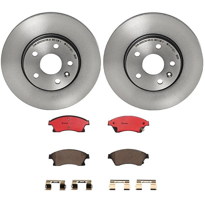 Brembo Brembo Disc Brake Pad and Rotor Kits KT00625 Autofit
